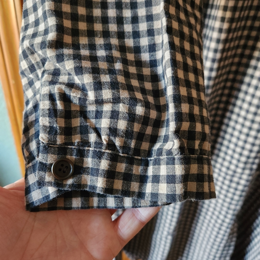 Modernmiss Linen/cotton Gingham Dress - Picture 3 of 8